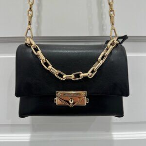 Michael Kors Bag, Black Leather